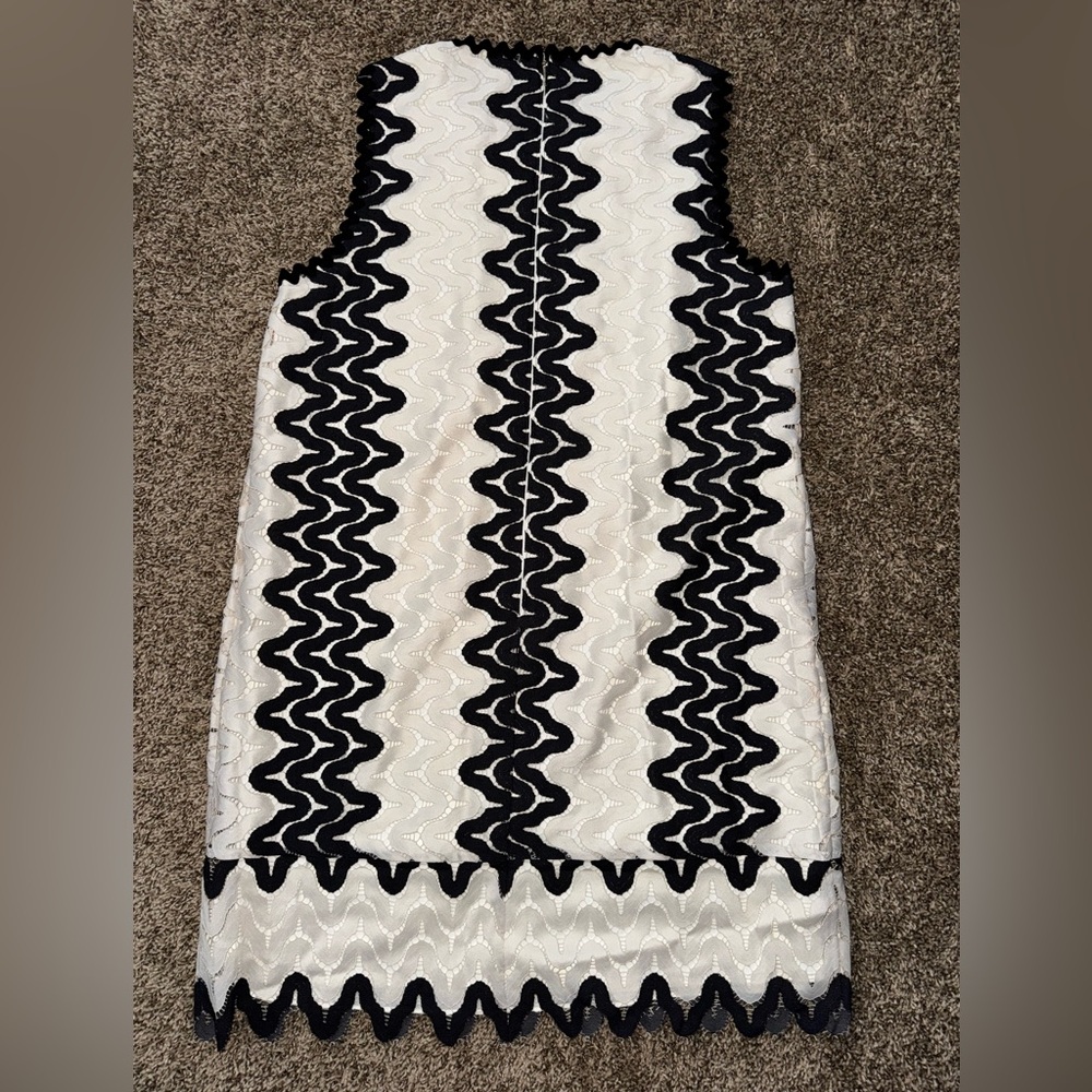 Kate Spade Shift Dress Cream and Black - Picture 7 of 10
